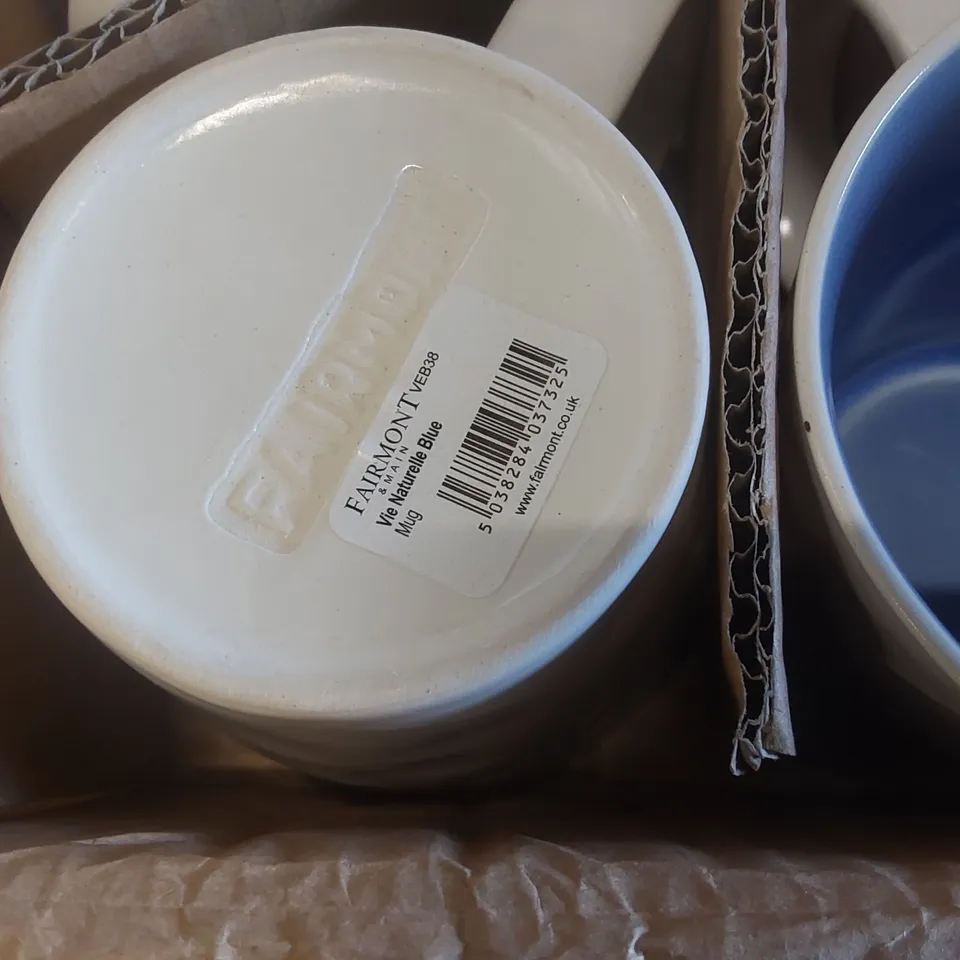 BOXED SET OF 6 FAIRMONT MUGS