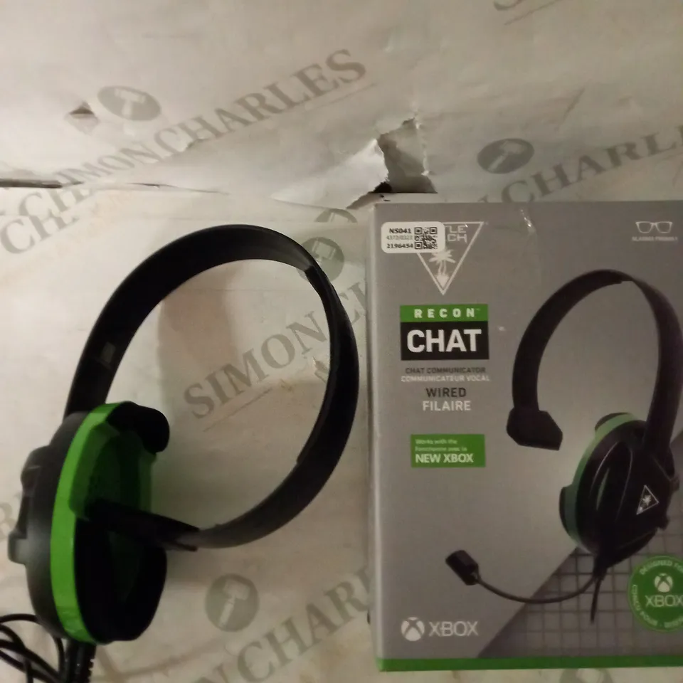 BOXED XBOX TURTLE BEACH WIRED HEADSET