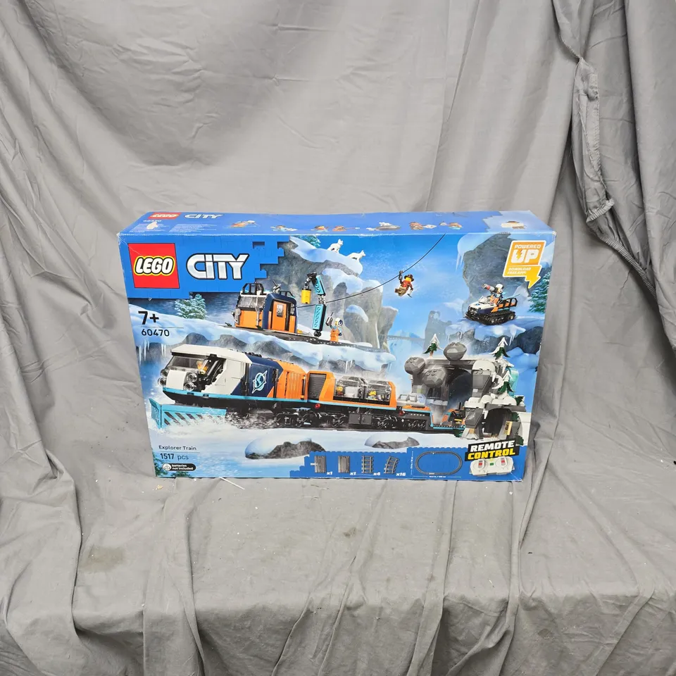LEGO CITY EXPLORER TRAIN 1517 PIECES, 60470. 7+