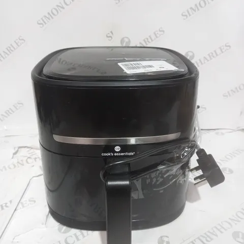 COOK'S ESSENTIALS 4L AIR FRYER IN BLACK
