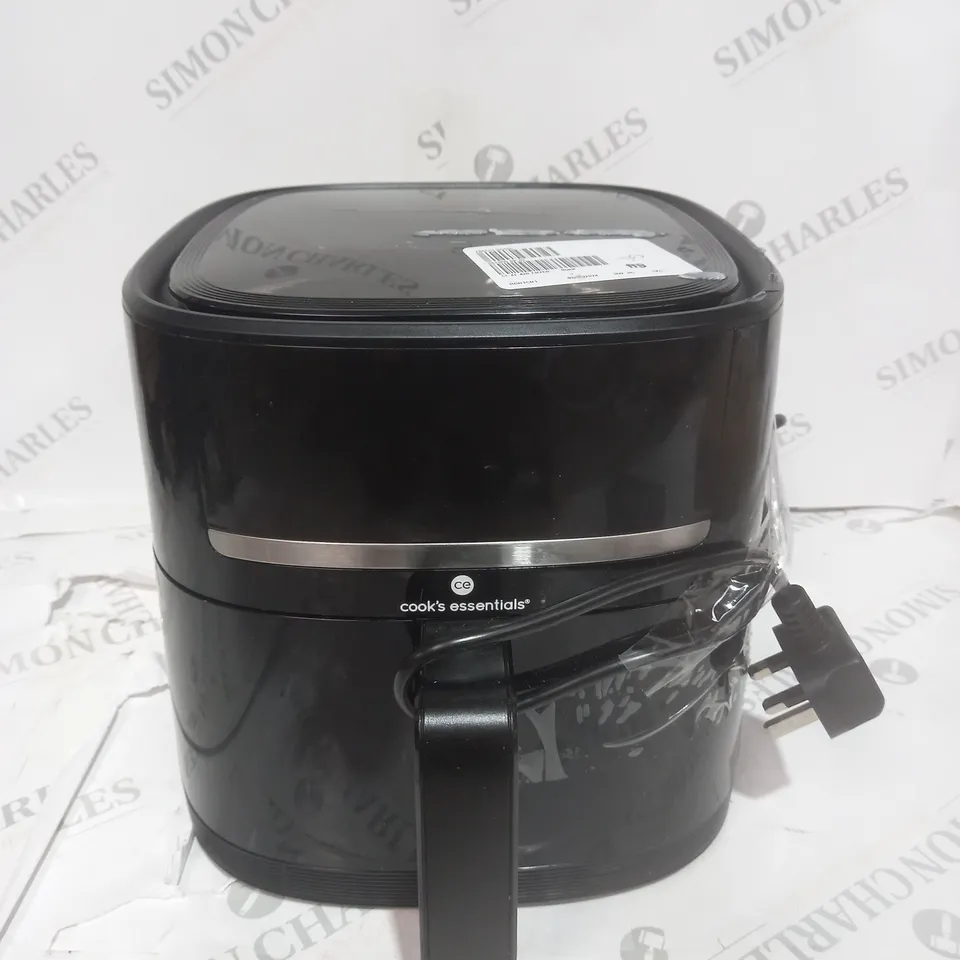 COOK'S ESSENTIALS 4L AIR FRYER IN BLACK