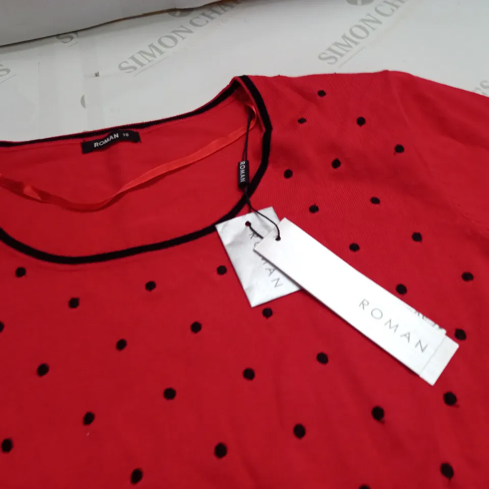 ROMAN CONTRAST SPOT JUMPER - S 18