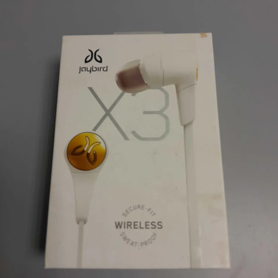 BOXED JAYBIRD X3 WIRELESS HEADPHONES
