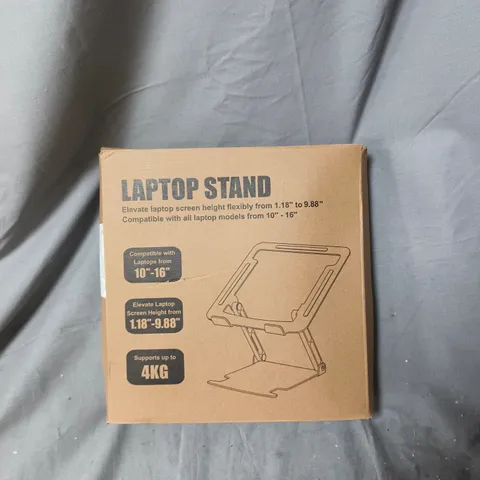 LAPTOP STAND – ADJUSTABLE, UNIVERSAL FOR 10–16 INCH LAPTOPS