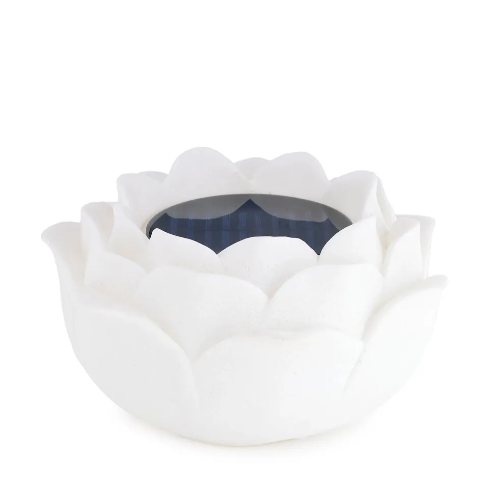MY GARDEN STORIES LARGE LED LOTUS LIGHT