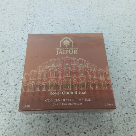 FRAGRANCES OF JAIPUR ROYAL OUDH RITUAL CONCENTRATED PERFUME SET (2 X 5ML BOTTLES)