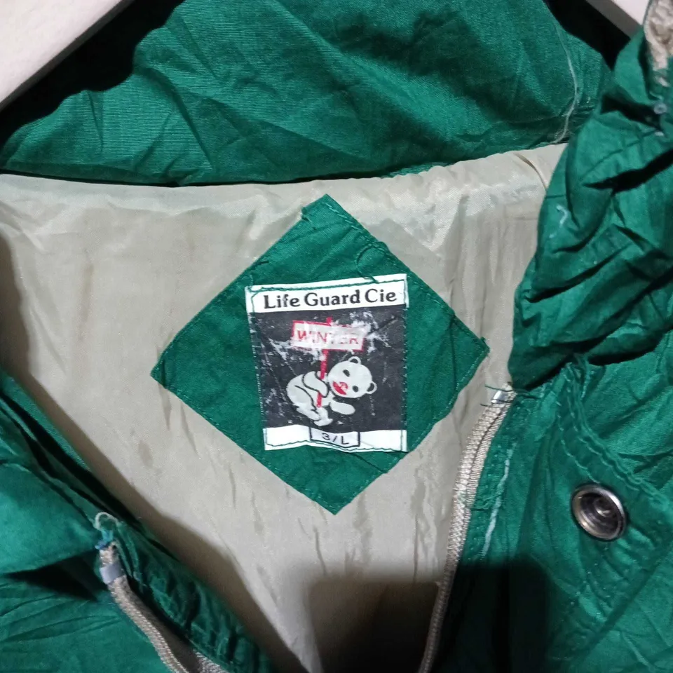 LIFE GUARD CIE GREEN QUILTED JACKET – MEN'S OUTERWEAR 3 L
