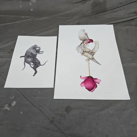 LOT OF 2 ASSORTED ARTWORKS