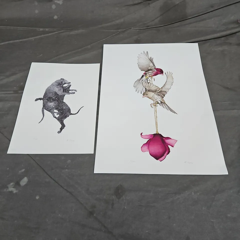 LOT OF 2 ASSORTED ARTWORKS