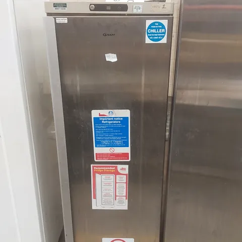 GRAM K 400 RU H C 6N COMMERCIAL STAINLESS STEEL REFRIGERATOR