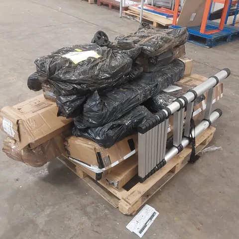 PALLET OF ASSORTED CONSUMER PRODUCT/FURNITURE PARTS ECT