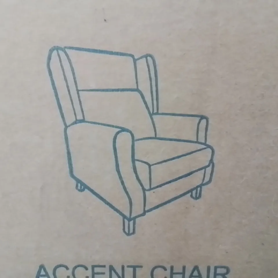 BOXED SUBRTEX ACCENT CHAIR