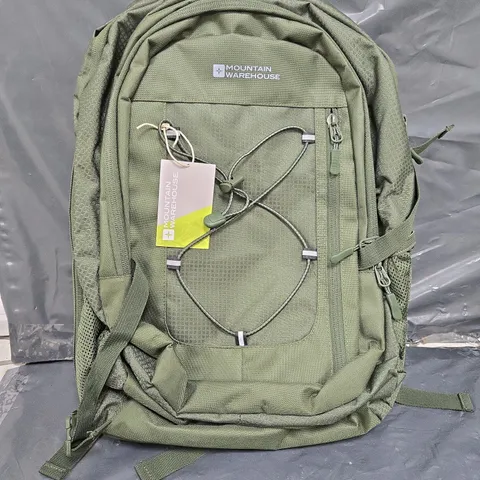 mountain warehouse green backpack 