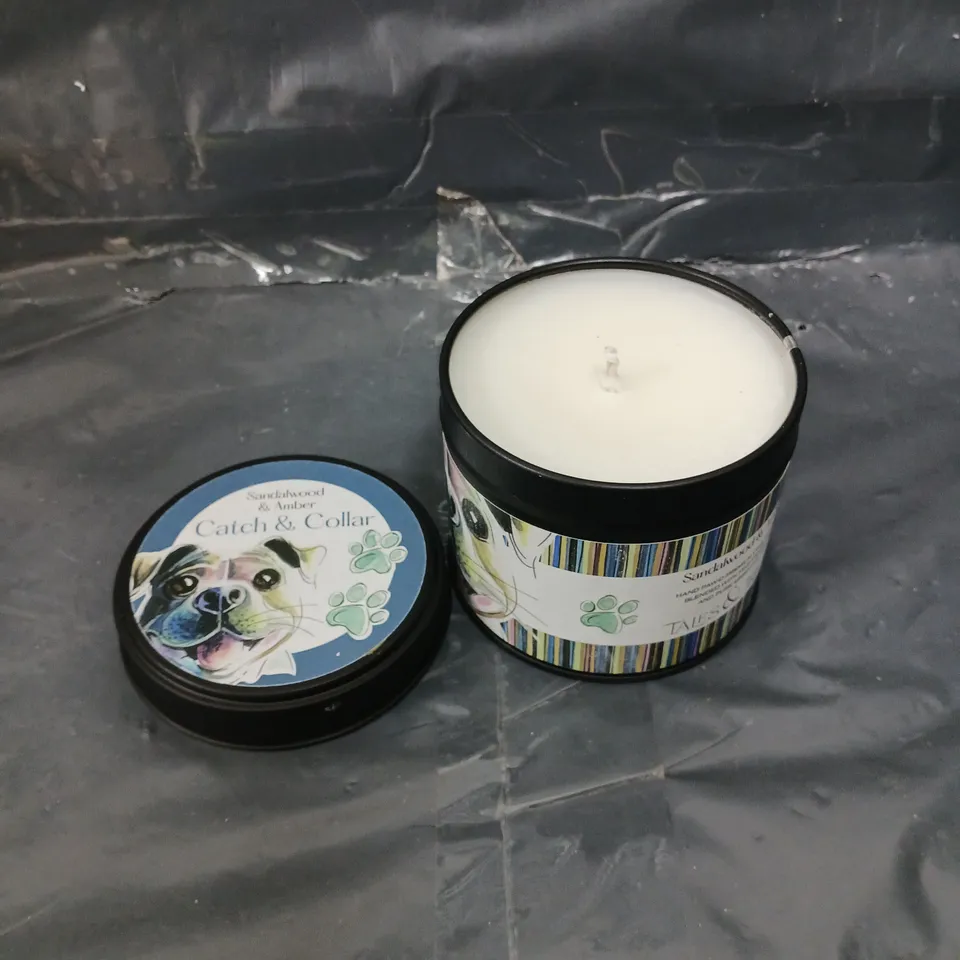 CATCH & COLLAR SANDALWOOD & AMBER CANDLE  