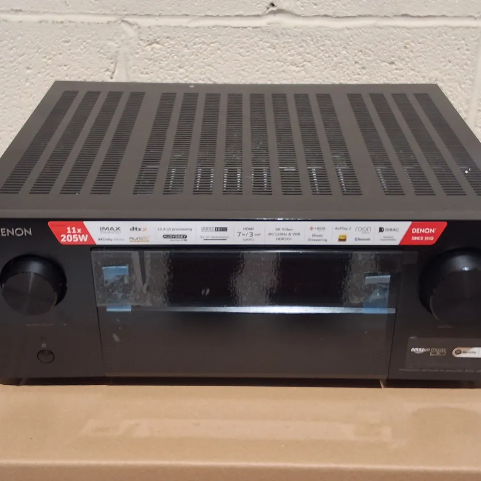 BOXED DENON 11.4 CHANNEL AV AMPLIFIER - AVC-X6800H
