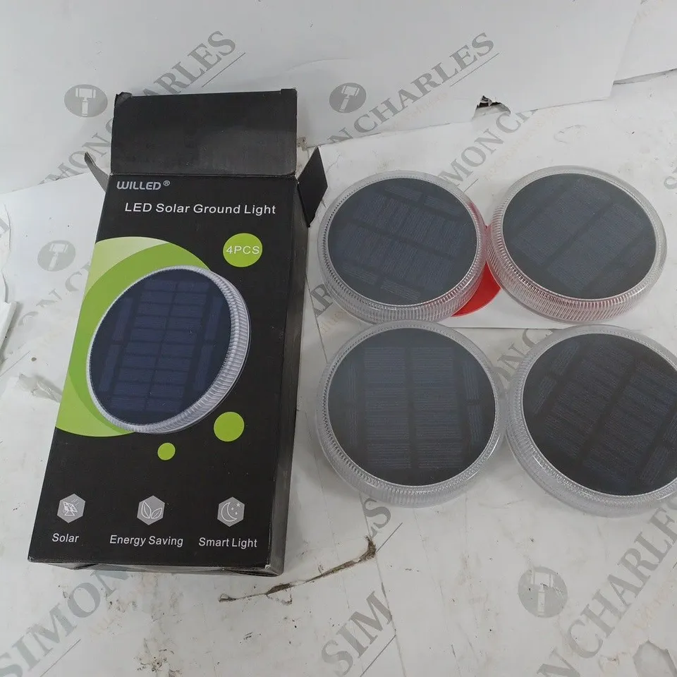 WILLED LED SOLAR GROUND LIGHT BOXED