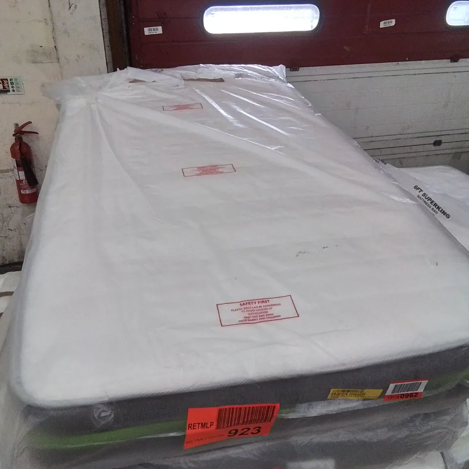 QUALITY BAGGED FUSION COMFORT MEMORY FOAM AND SPRING HYBRID SINGLE MATTRESS 