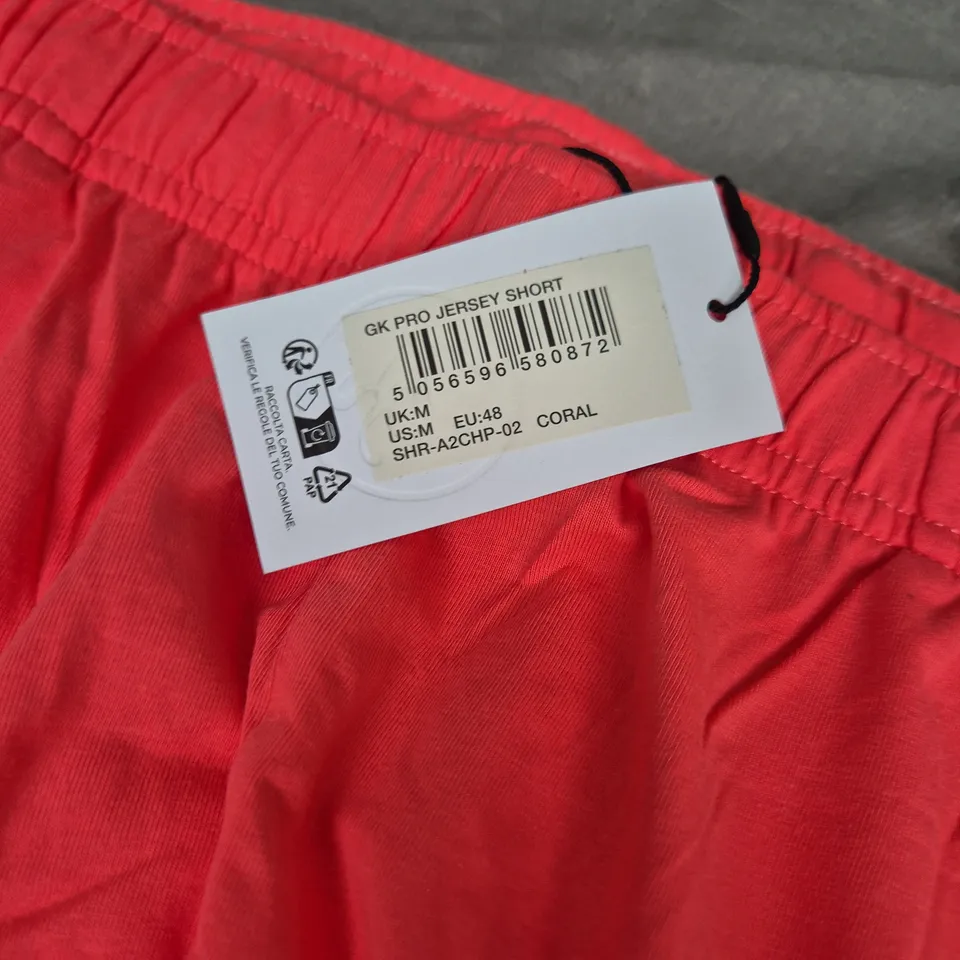 GK PRO JERSEY SHORT – CORAL, MEN'S UK M