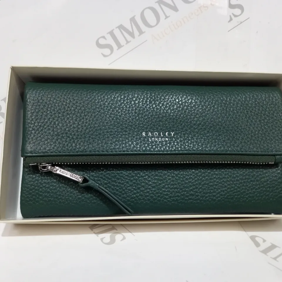 BOXED RADLEY LONDON KHAKI GREEN PURSE