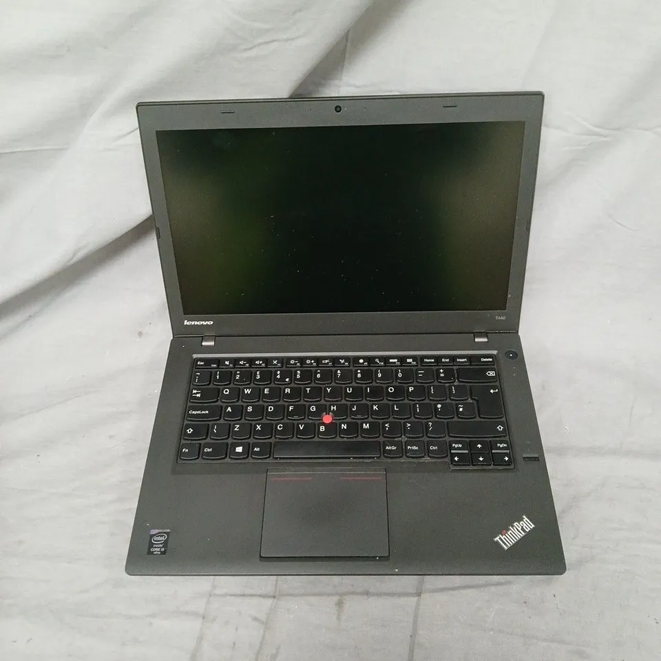LENOVO THINKPAD T440 LAPTOP – I5-4300U, 4GB RAM, 500GB HDD, 14" DISPLAY. DOES NOT POWER ON