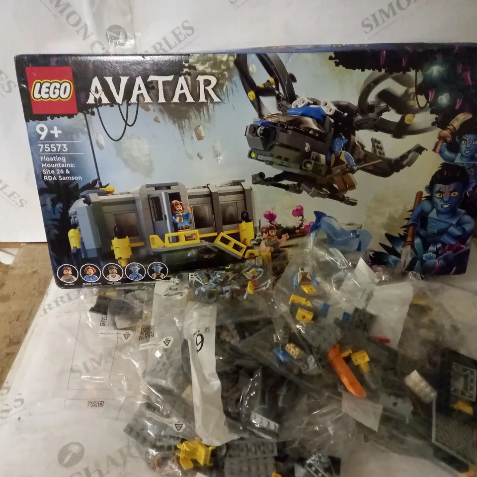 LEGO 75573 AVATAR FLOATING MOUNTAINS: SITE 26 & RDA SAMSON  RRP £89.99