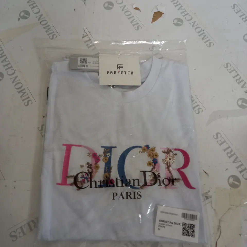 BAGGED CHRISTIAN DIOR SUMMER T-SHIRT SIZE M 