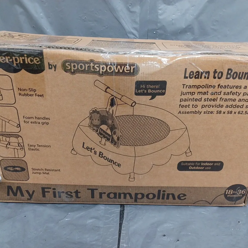 FISHER PRICE TODDLER TRAMPOLINE RRP £39.99