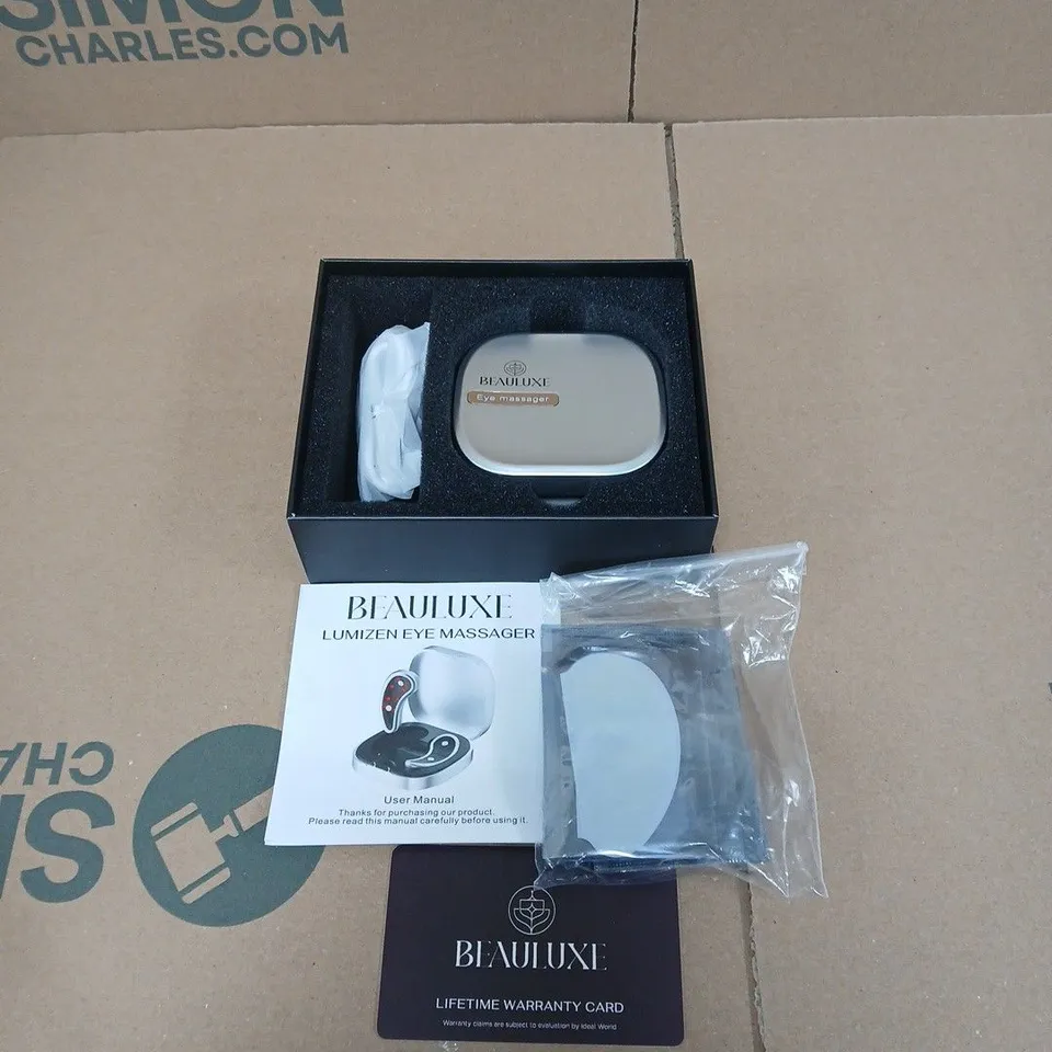 BEAULUXE LUMIZEN EYE MASSAGER BOXED