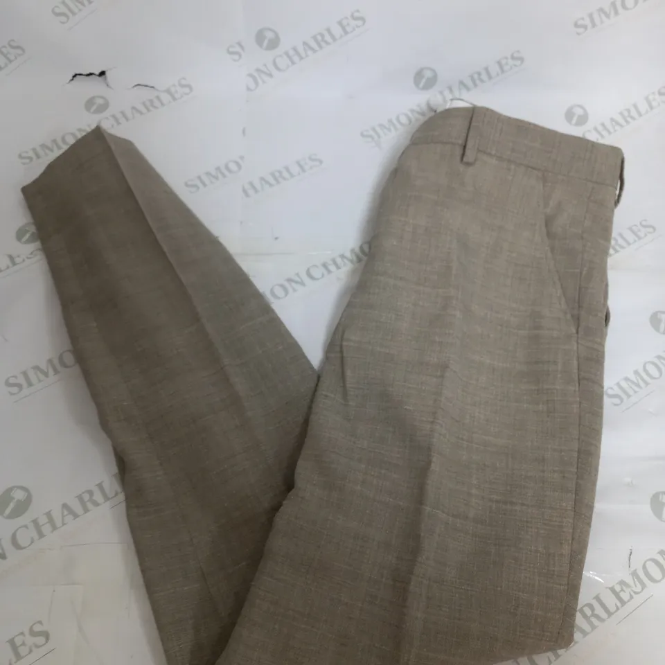 SELECTED/HOMME OASIS LINEN PANTS IN SAND - UK 32 R