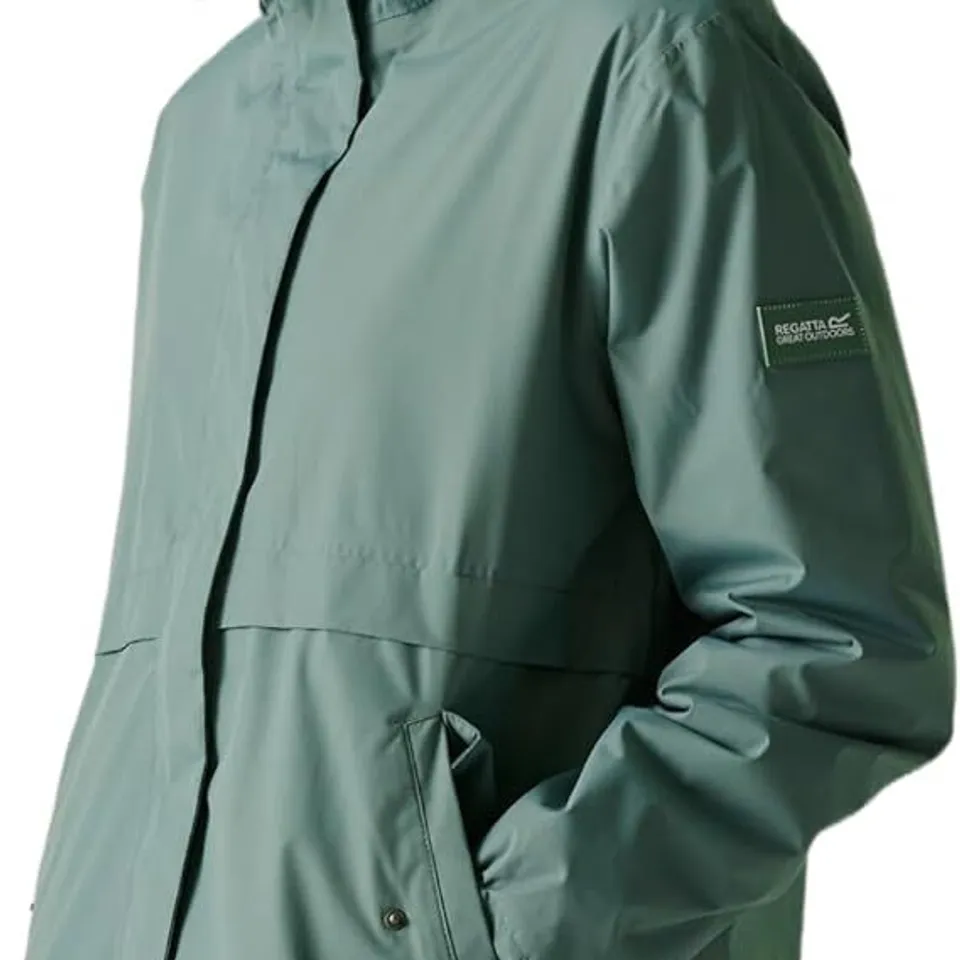 BRAND NEW REGATTA WOMENS BRIELLY JACKET SPRUCE GREEN/LIGHT VANILLA UK 24