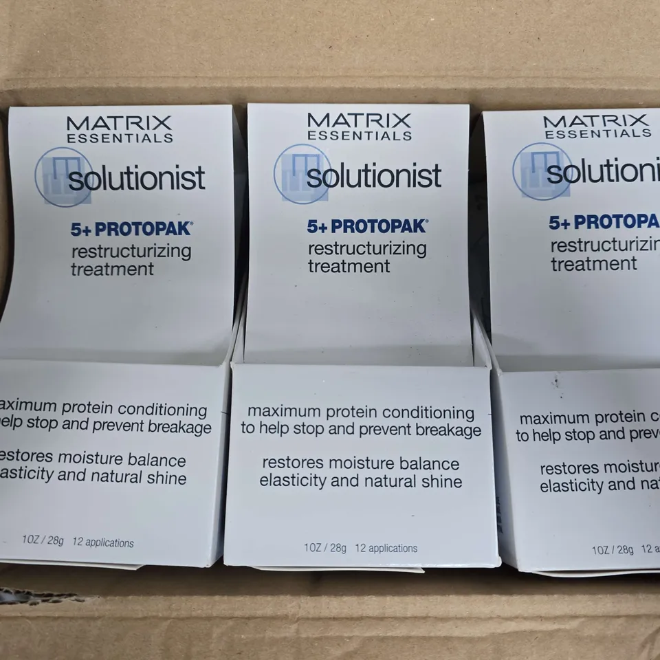 6 SETS OF MATRIX SOLUTIONS PROTOPAK RESTRUCTURIZING TREATMENT