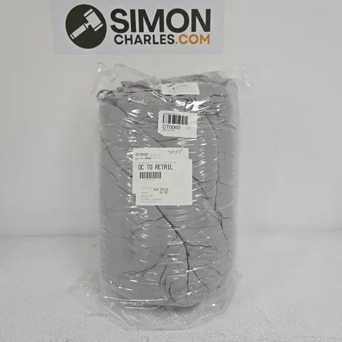 GREY SINGLE WAFFLE COVERLESS CHAIR CUSHION