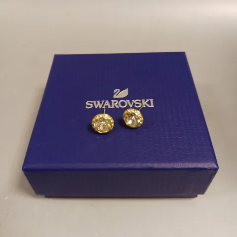 SWAROVSKI STONE STUD EARRINGS