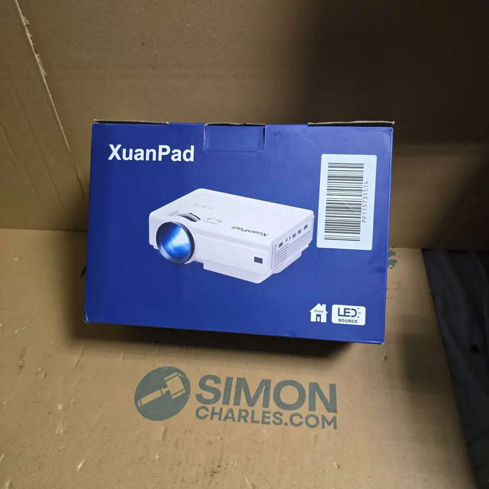 XUANPAD PROJECTOR – WHITE PORTABLE HOME CINEMA