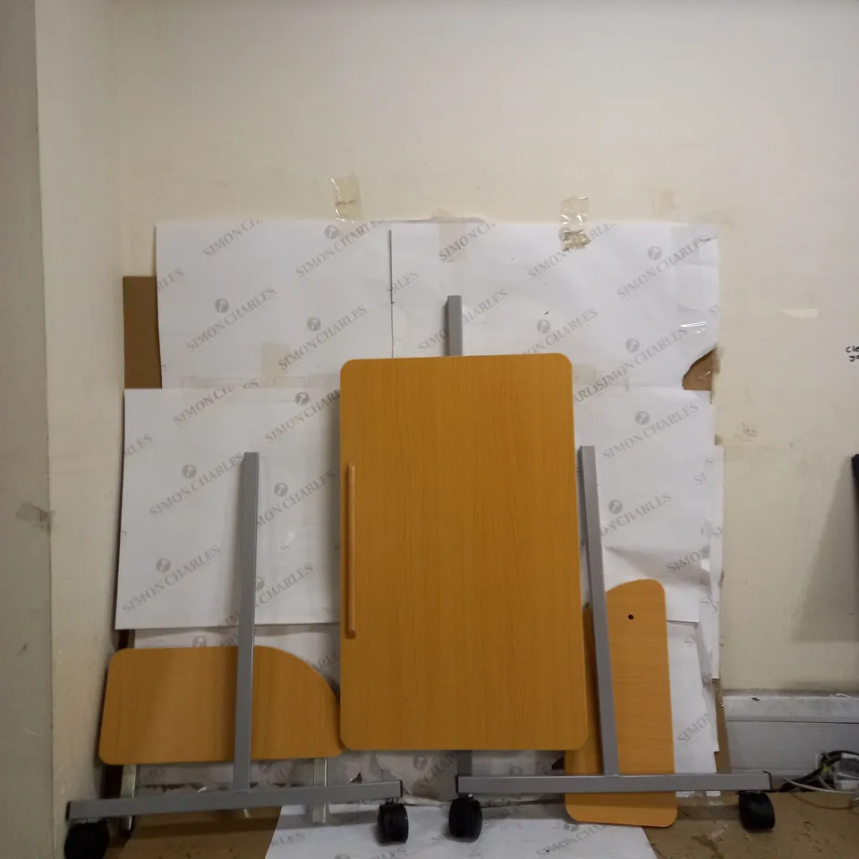 NRS HEALTHCARE ADJUSTABLE OVERBED TABLE