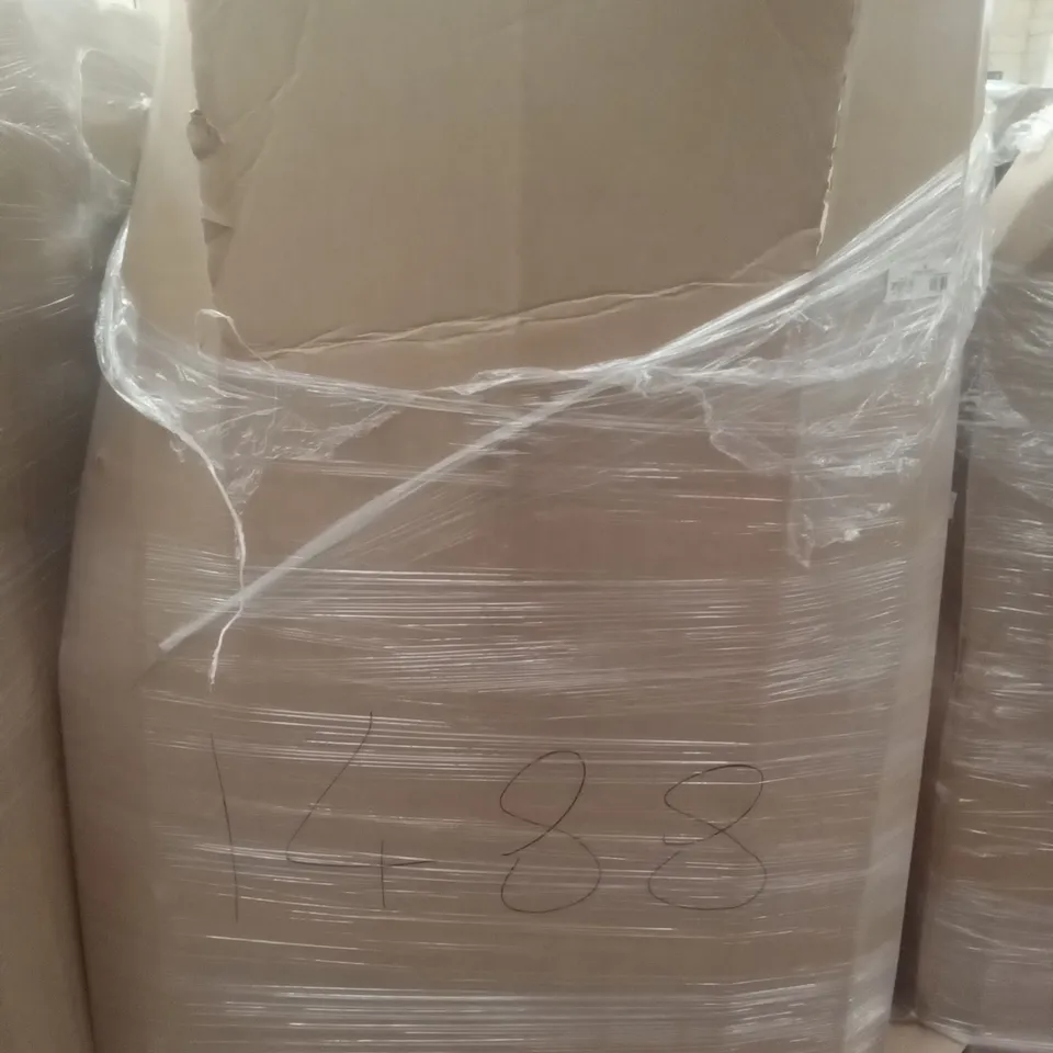 PALLET OF ASSORTED ITEMS INCLUDING SEKEY PVC PRIVACY FENCE, XGEAR CAMPING CHAIR, CONE WHALE BEACH TOY TABLE, IRONING BOARD, SELF INFLATING SLEEPING PAD