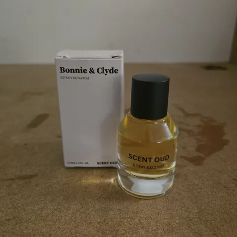 BOXED BONNIE & CLYDE SCENT OUD 30ML EAU DE PARFUM