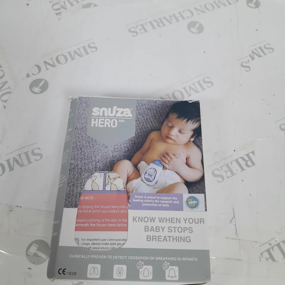 SNUZA HERO MD BABY MOVEMENT MONITOR RRP £99.99