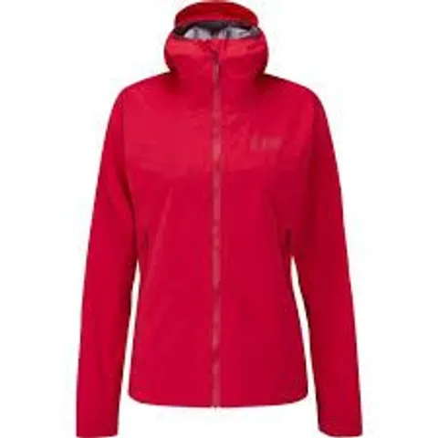 BRAND NEW RAB W KINETIC 2.0 ALPINE JACKET RED SIZE 008