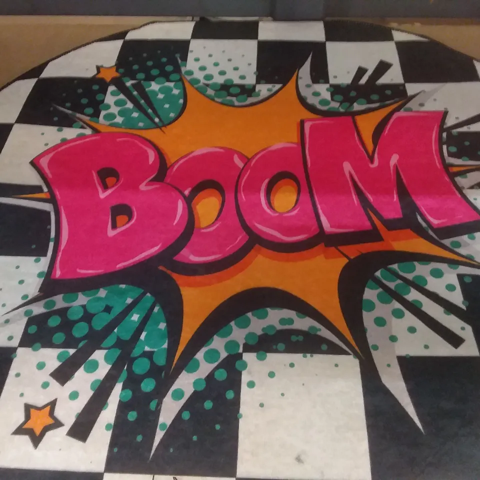 BOOM CHECKERED BATHMAT 