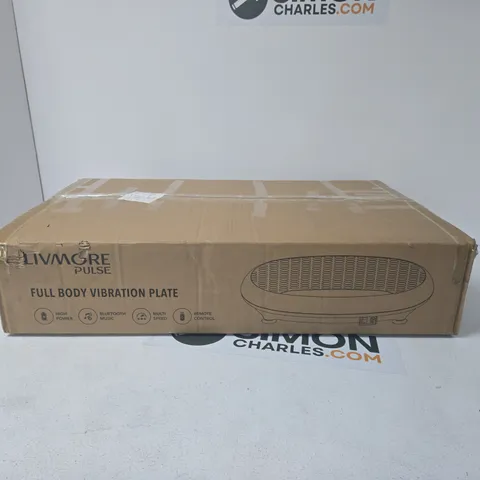 LIVMORE PULSE FULL BODY VIBRATION PLATE – BOXED