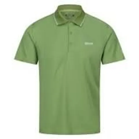 BRAND NEW REGATTA MEN'S MAVERICK V ACTIVE POLO SHIRT IN GLACIER - UK L