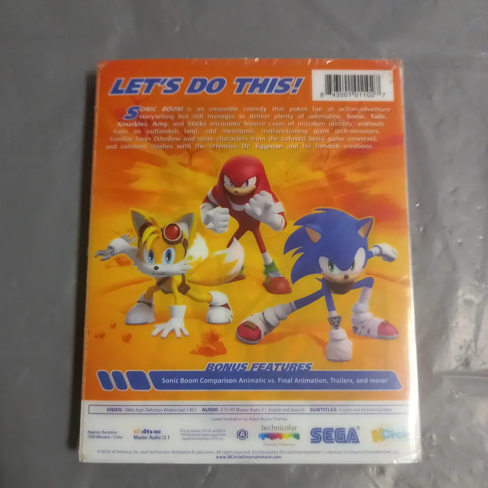 SEALED SONIC BOOM THE COMPLETE SERIES