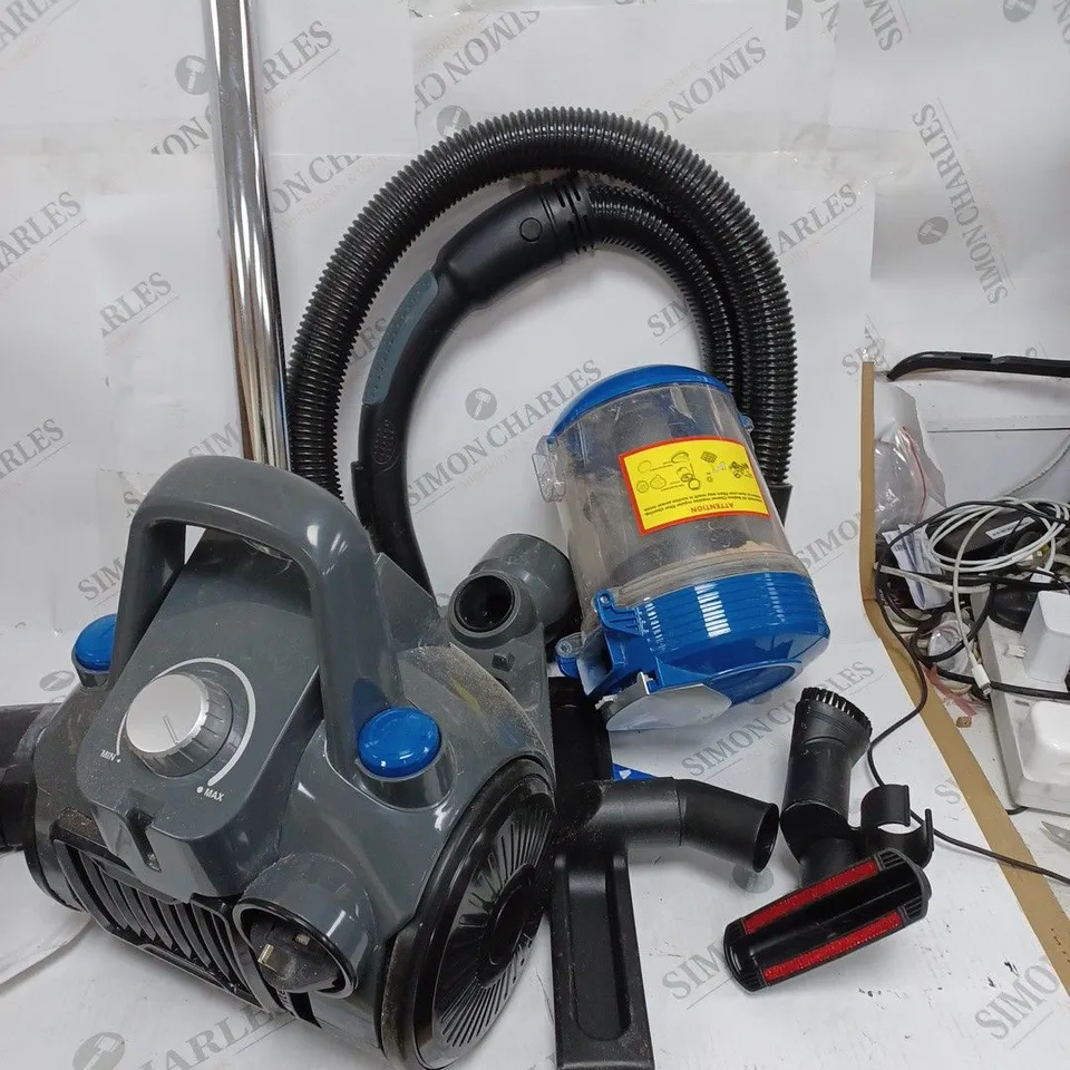 CYCLONIC BAGLESS CYLINDER VACCUM CLEANER WITH SUCTION CONTROL