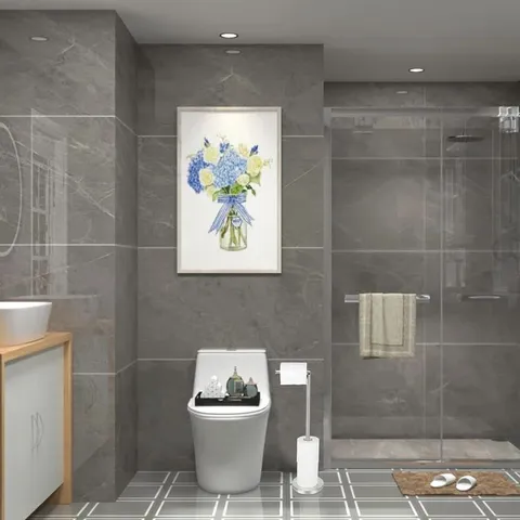 BOXED VANNESSA FREE STANDING TOILET ROLL HOLDER