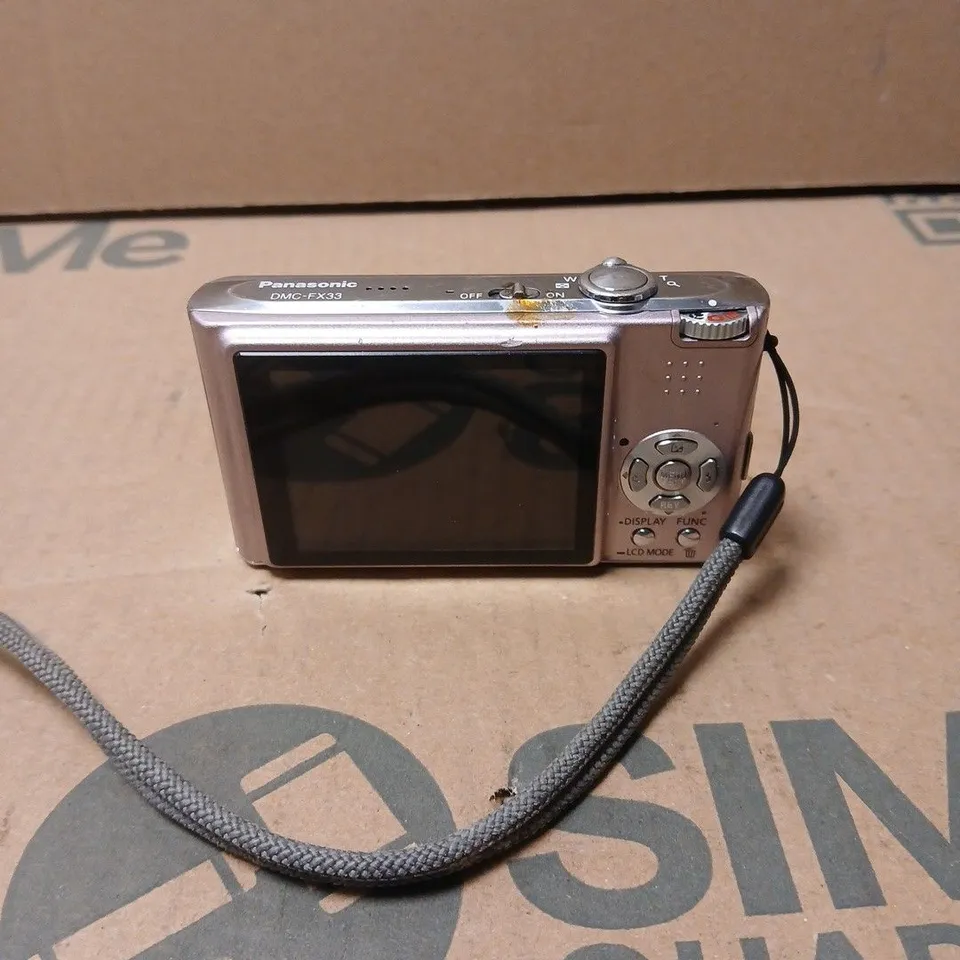 PANASONIC DMC-FX33 DIGITAL CAMERA 