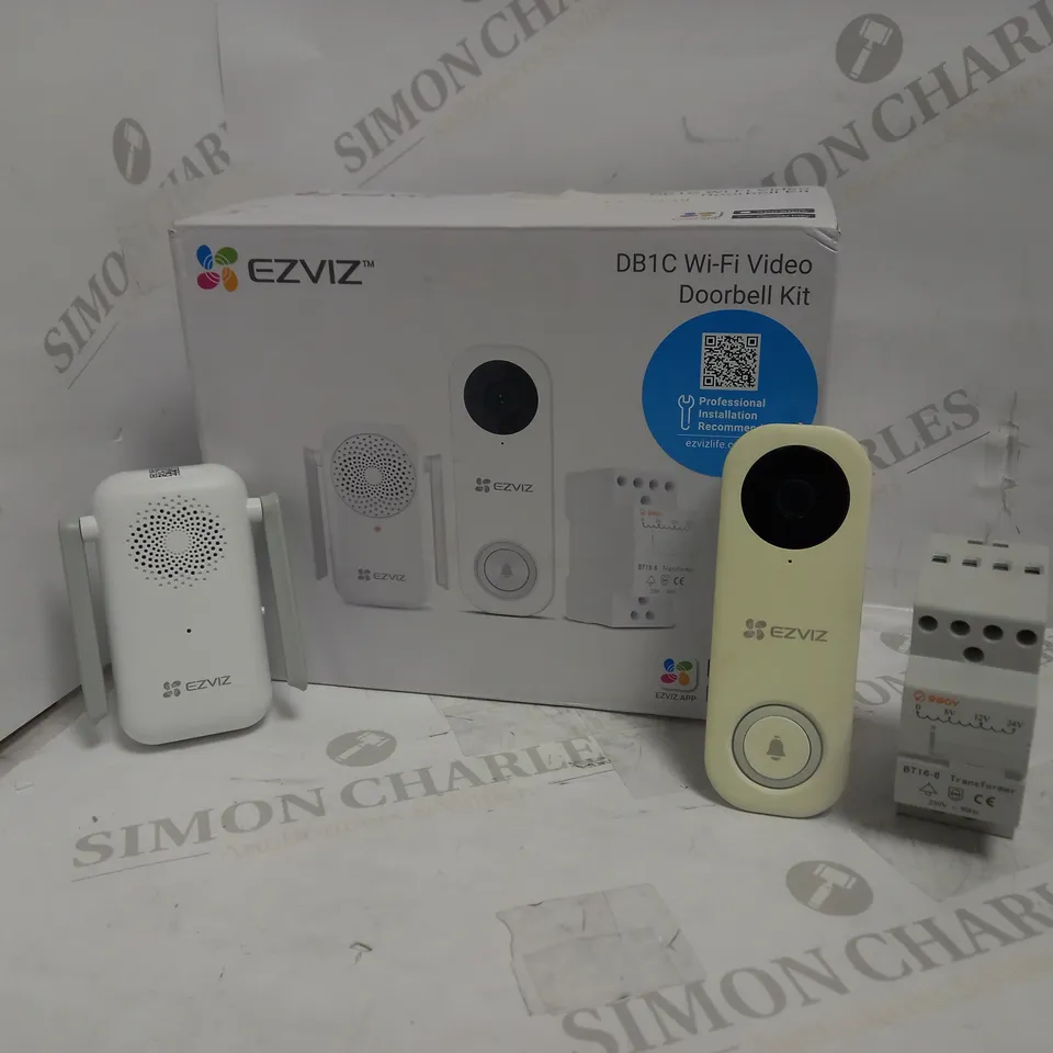 EZVIZ DB1C WI-FI VIDEO DOORBELL KIT