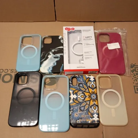 LARGE QUANTITY OF ASSORTED PHONE CASES 