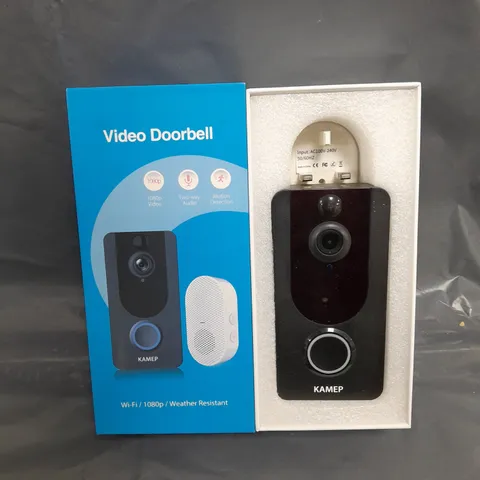 BOXED KAMEP HD WIFI VIDEO DOORBELL 