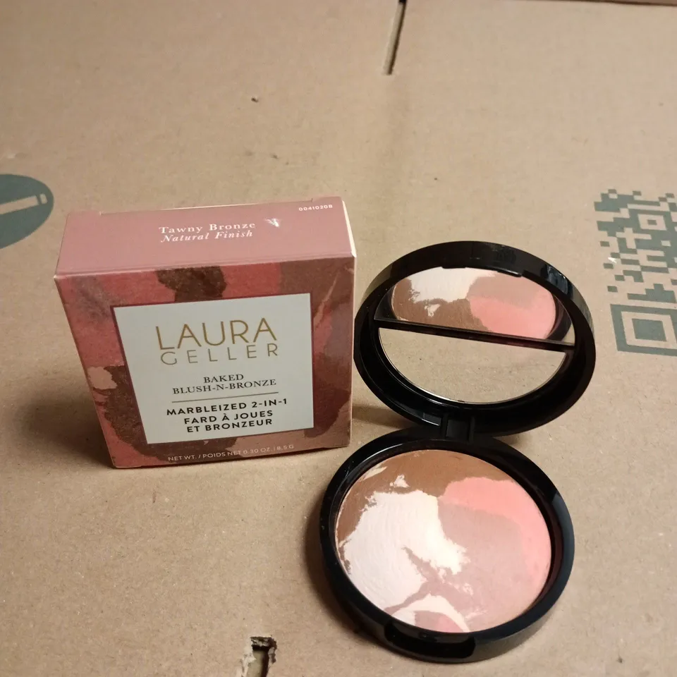 LAURA GELLER BAKED BLUSH-N-BRONZE MARBLEIZED 2-IN-1 8.5G